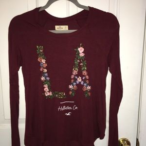 LA hollister top